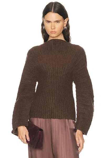 Cult Gaia Araki Top In Brown