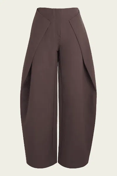 Cult Gaia Arden Pant In Luwak In Brown