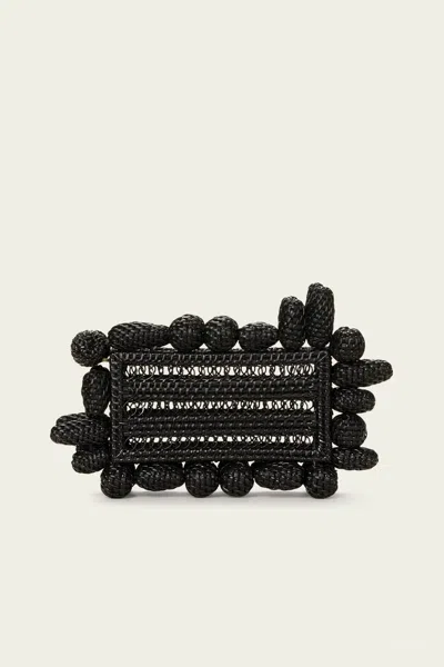 Cult Gaia Arika Clutch In Black