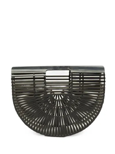 Pre-owned Cult Gaia Ark Clutch Bag In Black