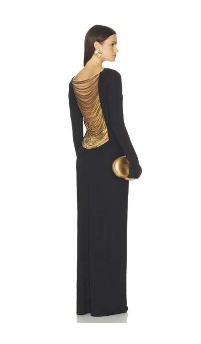 Cult Gaia Armand Gown In Black