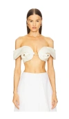 Cult Gaia Aruna Top In Cream