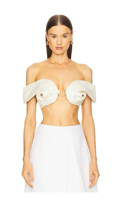 Cult Gaia Aruna Top In Cream