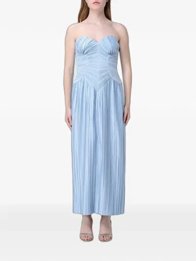 Cult Gaia Ashika Gown In Blue