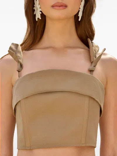Cult Gaia Aspen Tank Top In 中性色
