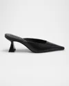 Cult Gaia Aster Leather Mules