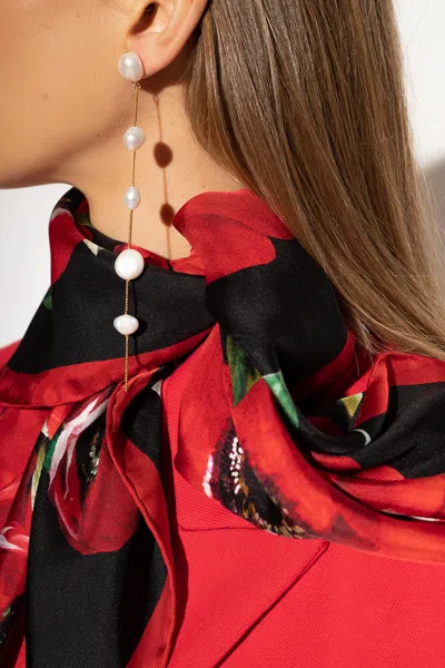 Cult Gaia ‘atum' Drop Earrings In Gold