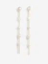 Cult Gaia Atum Pearl Drop Earrings In White