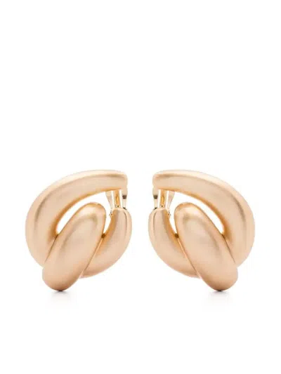 Cult Gaia Audrina Earrings In Brown
