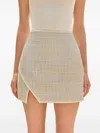 Cult Gaia Averie Mini Skirt In Neutrals