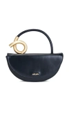 Cult Gaia Womens Deep Lake Azariah Leather Top Handle Bag
