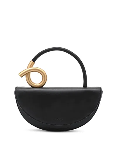 Cult Gaia Azariah Top Handle Bag In Black