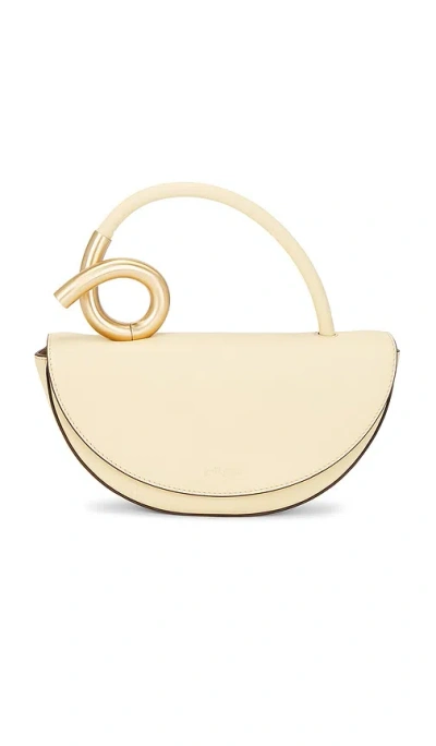 Cult Gaia Azariah Top Handle Bag In Sand