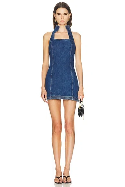 Cult Gaia Azura Dress In Blue
