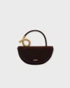 Cult Gaia Bag Azariah Top Handle In Brown