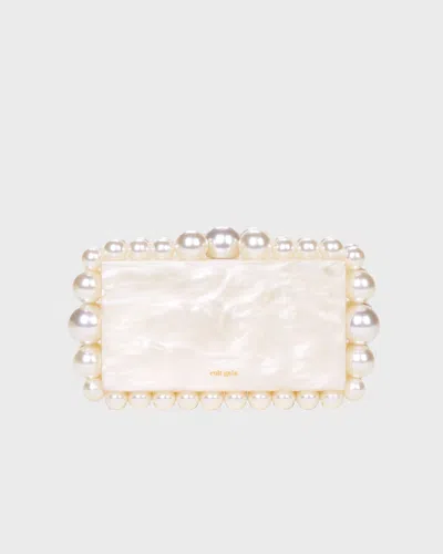 Cult Gaia Väska Eos Clutch Ivory