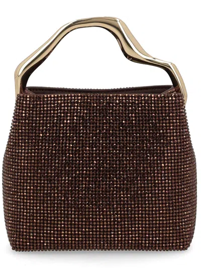 Cult Gaia Bag "solene" Mini In Brown