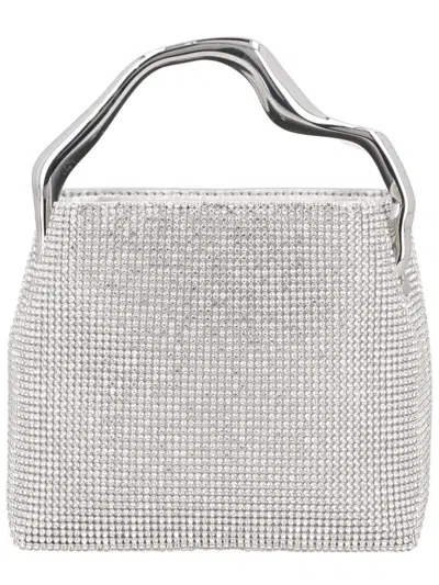 Cult Gaia Bag Solene Mini In Silver