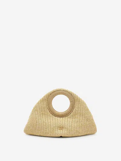 Cult Gaia Bag Thais Raffia In Brown