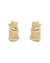 Cult Gaia Bambina Clip On Statement Stud Earrings In Gold