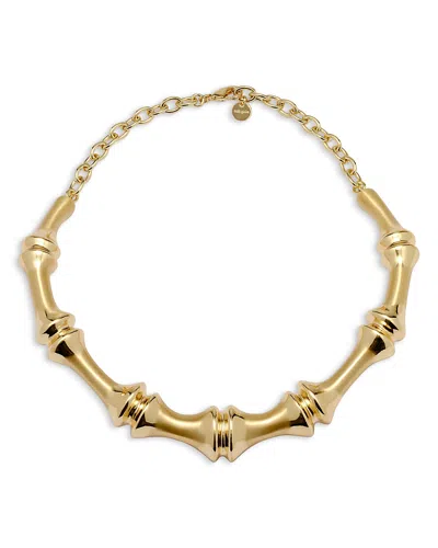 CULT GAIA BAMBU BAMBOO STATEMENT CHOKER NECKLACE, 20.5