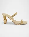 Cult Gaia Bambu Leather Sandals