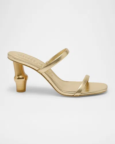 Cult Gaia Bambu Leather Sandals