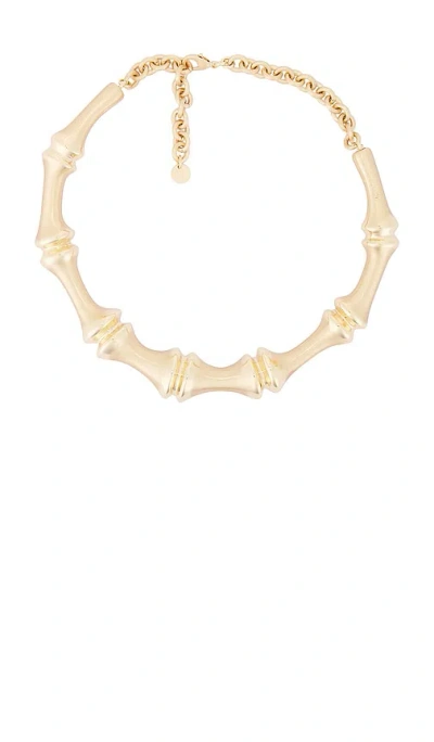 Cult Gaia Bambu Necklace In Gold