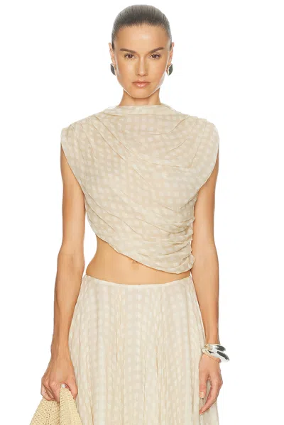 Cult Gaia Banksia Top In Neutral