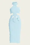 Cult Gaia Baylee Midi Dress In Breeze In Blue
