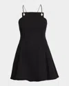 Cult Gaia Becky Mini Dress In Black