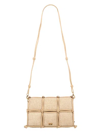 Cult Gaia Borsa "gaia Puff" In Neutral