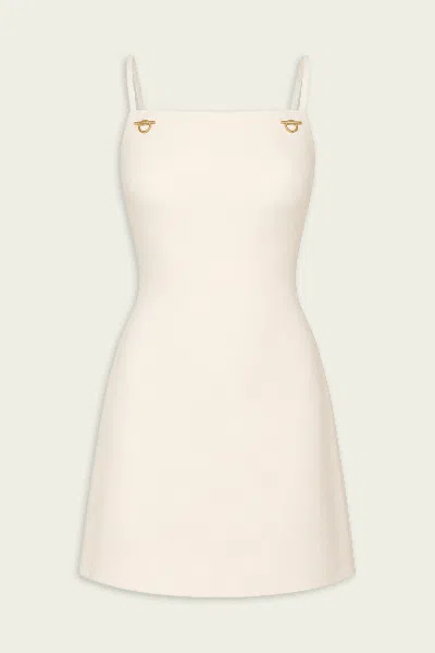 Cult Gaia Belina Mini Dress In Off-white