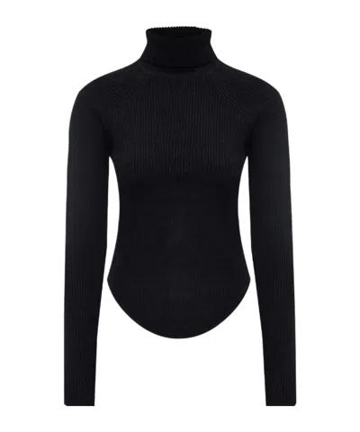 Cult Gaia Belle Sweater In Black
