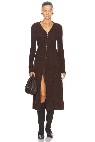 Cult Gaia Bessania Knit Dress In Java
