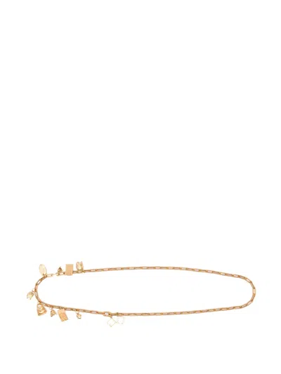 Cult Gaia Bijou Belt In Gold