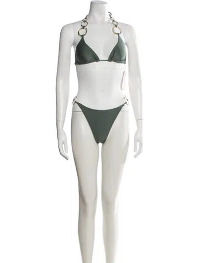 Pre-owned Cult Gaia Bikini In Neutrals