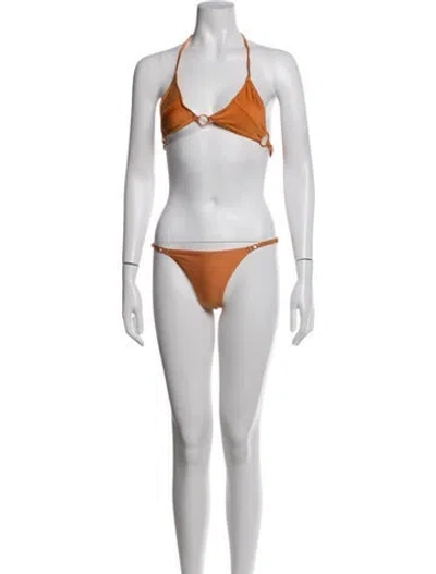 Pre-owned Cult Gaia Bikini In Orange
