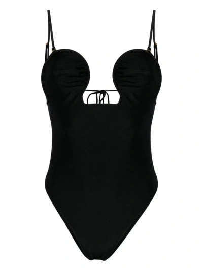 CULT GAIA BLACK CELIA SWIMSUIT