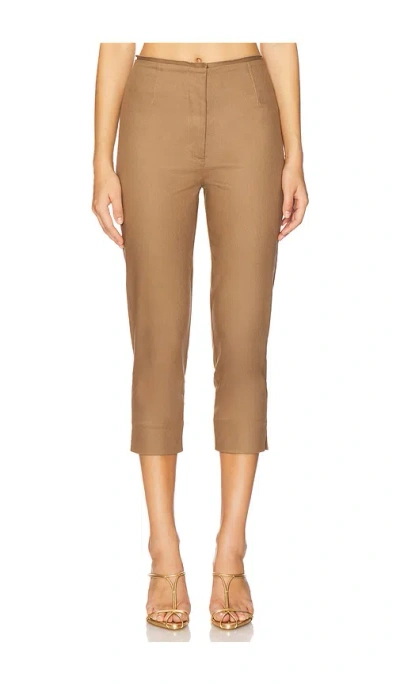 Cult Gaia Blair Pant In Brown