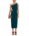Cult Gaia Blenda One Shoulder Dress In Seamoss