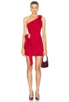 Cult Gaia Blendie Knit Dress In Merlot In Merlot