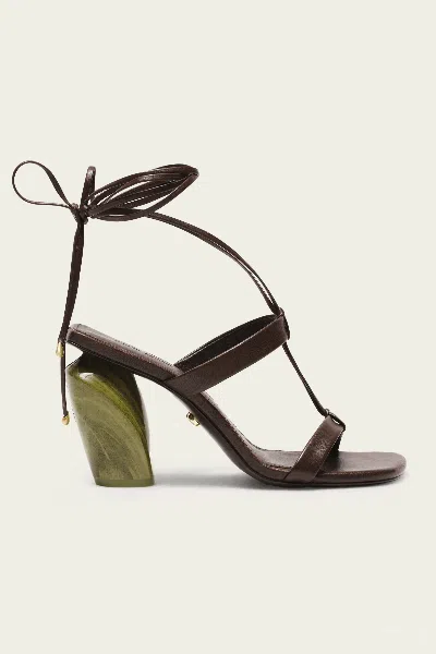 Cult Gaia Bri Sandal In Luwak