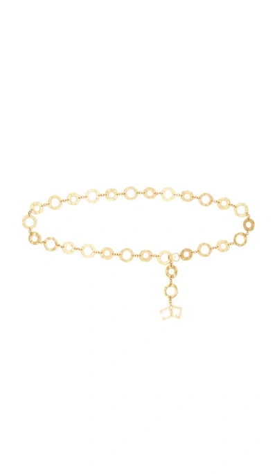 Cult Gaia Brielle Belt In Gold
