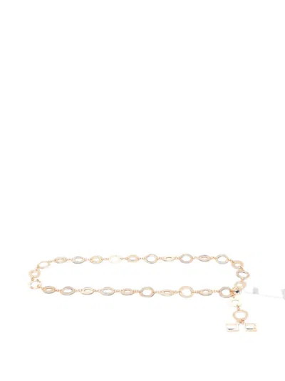 Cult Gaia Brielle Chain Belt In Gold