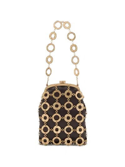 Cult Gaia Brielle Wristlet In White