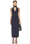 Cult Gaia Caia Knit Dress In Blue