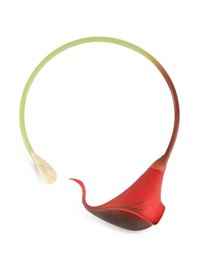 Cult Gaia Calla Vine Choker In Multi