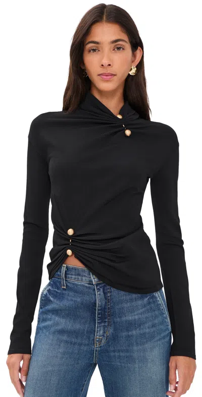 Cult Gaia Callie Top Black