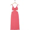 Cult Gaia Cameron Knit Dress In Pink